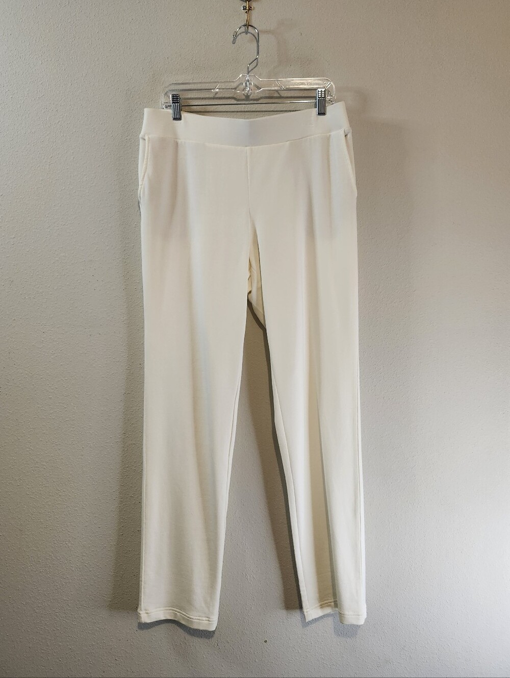 J. Jill Pure Jill Slim Leg Pocketed Pima Cotton Trousers Size Medium Brand New - Picture 3 of 7